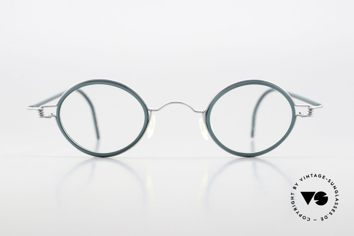 Lindberg Corona 40 Air Titan Rim Refined 90's Titanium Eyewear, old 90's model named CORONA in SMALL size 40-24, Made for Men and Women Lindberg Corona 40 Air Titan Rim Refined 90's Titanium Eyewear, old 90's model named CORONA in SMALL size 40-24, Made for Men and Women
