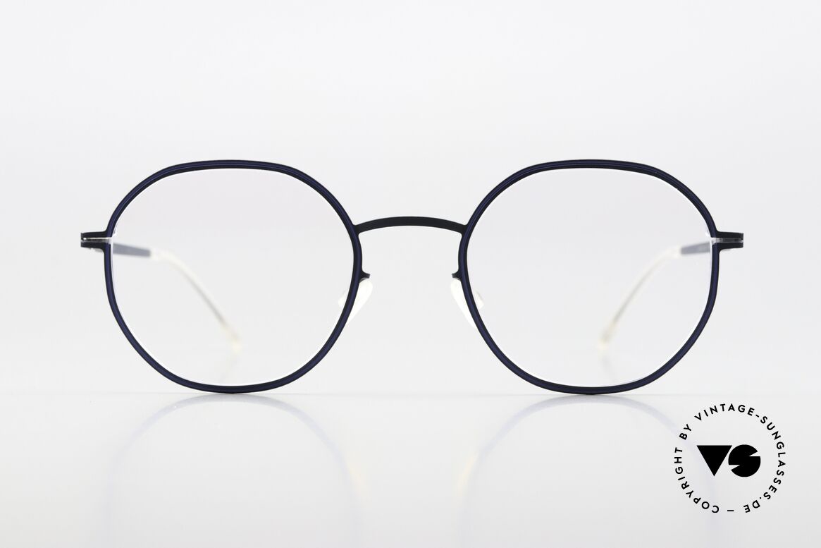 Mykita Studio 6.6 High Fashion In Navy Yale Blue, inspired by the optical illusion art of the 1960's, Made for Men and Women Mykita Studio 6.6 High Fashion In Navy Yale Blue, inspired by the optical illusion art of the 1960's, Made for Men and Women