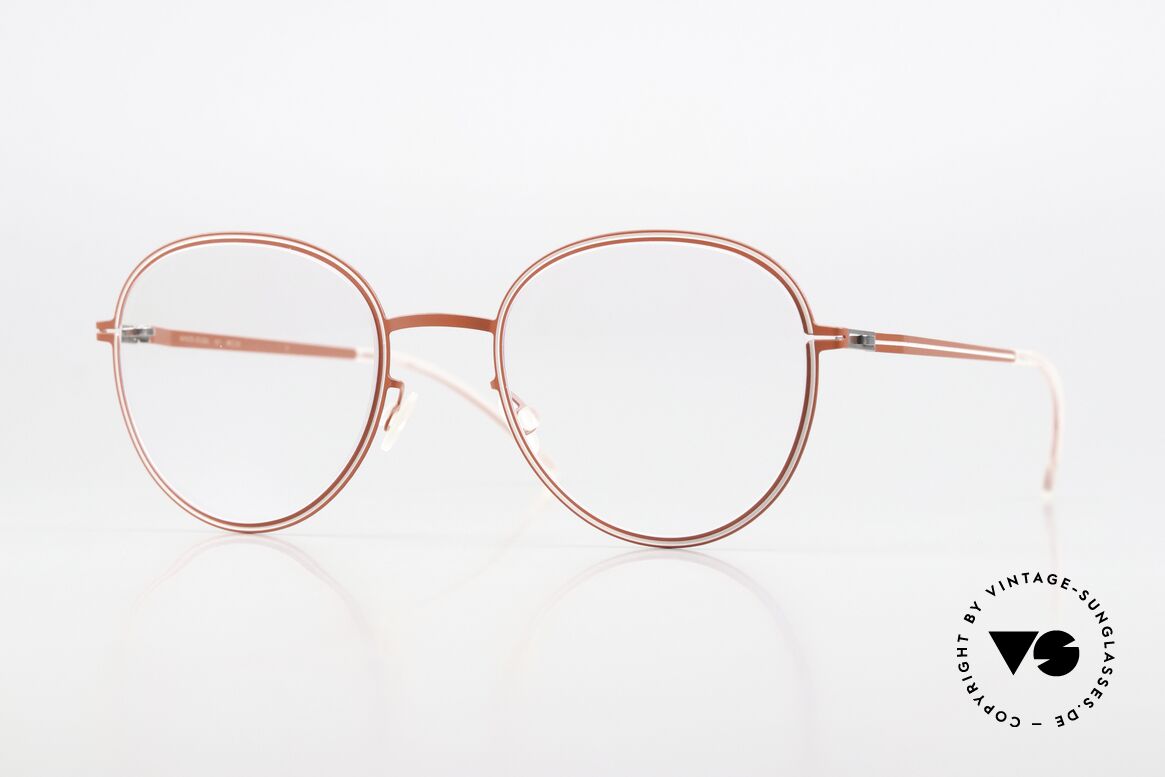 Mykita Studio 6.7 Women's Frame Rusty Red Aurore, MYKITA Studio 6.7 glasses, size 49-20, color 349, Made for Women Mykita Studio 6.7 Women's Frame Rusty Red Aurore, MYKITA Studio 6.7 glasses, size 49-20, color 349, Made for Women