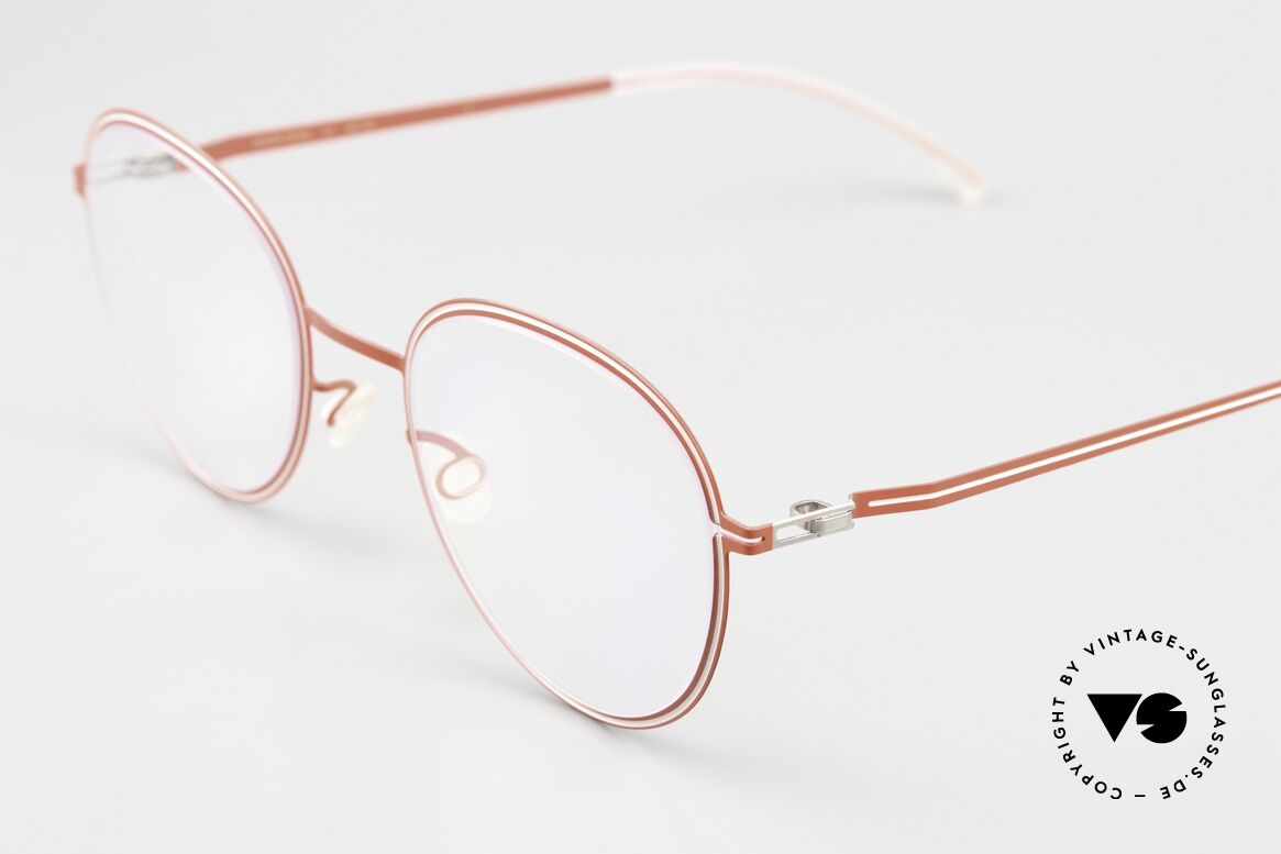 Mykita Studio 6.7 Women's Frame Rusty Red Aurore, the result is a three-dimensional graphic pattern, Made for Women Mykita Studio 6.7 Women's Frame Rusty Red Aurore, the result is a three-dimensional graphic pattern, Made for Women
