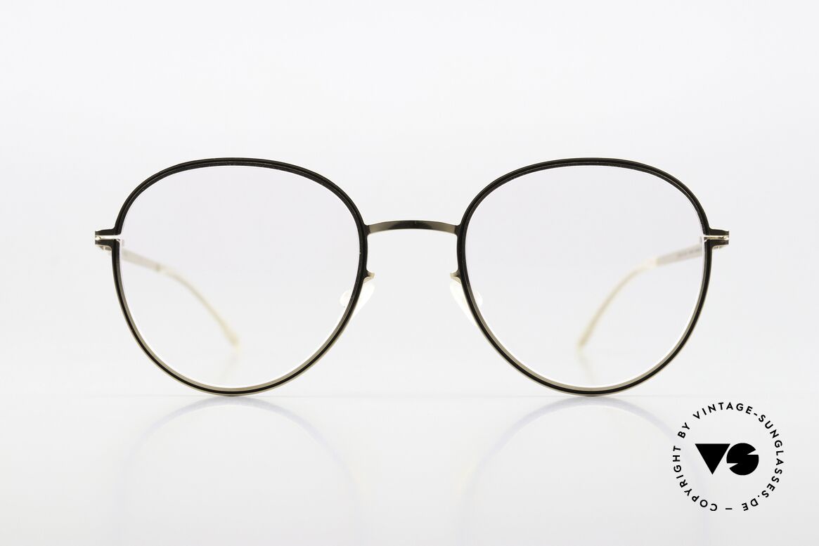 Mykita Studio 6.7 Ladies Frame Champagne Gold, inspired by the optical illusion art of the 1960's, Made for Women Mykita Studio 6.7 Ladies Frame Champagne Gold, inspired by the optical illusion art of the 1960's, Made for Women