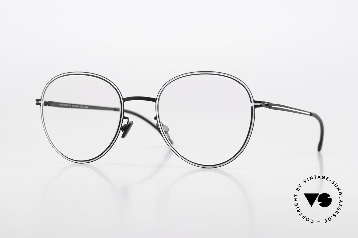 Mykita Studio 6.7 High Fashion Frame White Black, MYKITA Studio 6.7 glasses, size 49-20, color 363, Made for Women Mykita Studio 6.7 High Fashion Frame White Black, MYKITA Studio 6.7 glasses, size 49-20, color 363, Made for Women