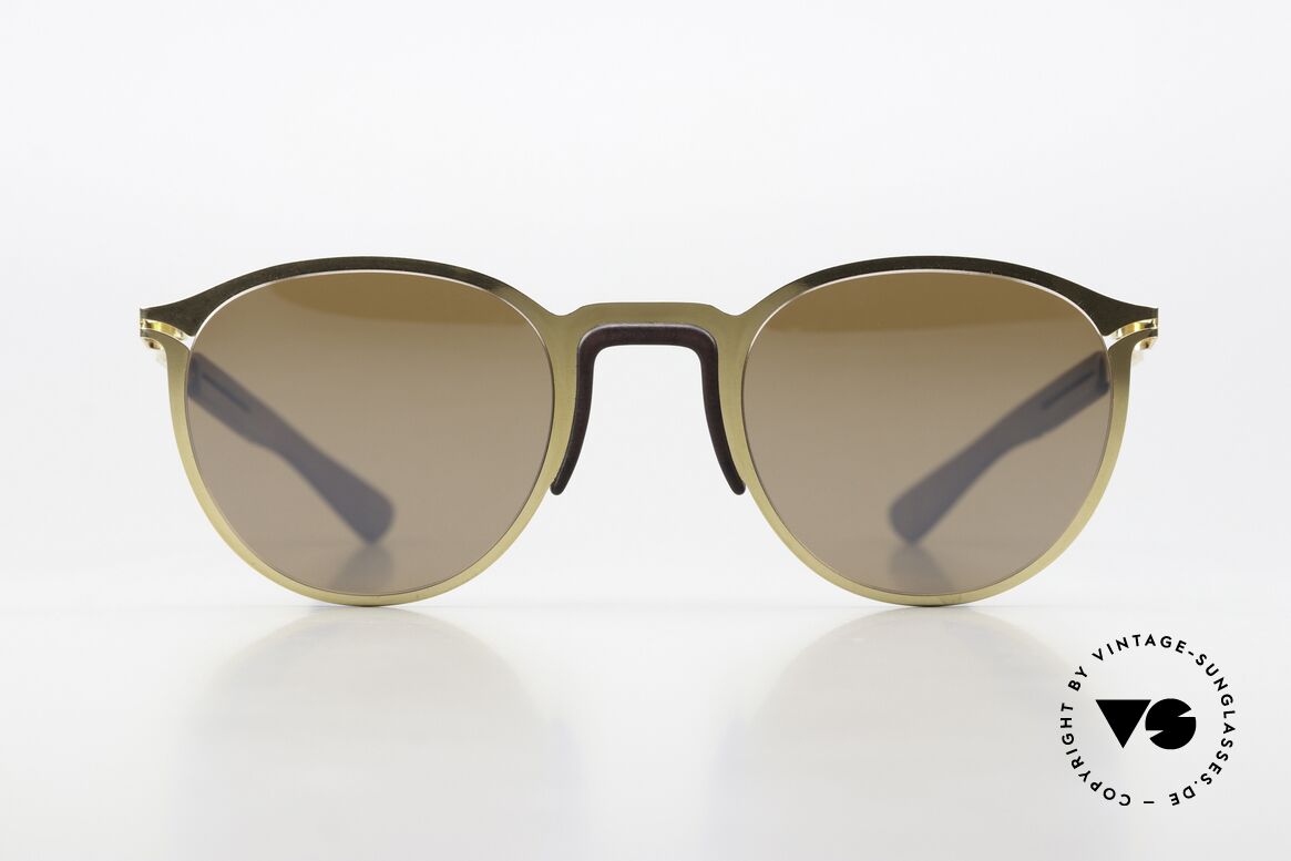 Mykita Mylon Tulip Gold Ebony Brown Siennabrown, size 50-24, c. 244 (Gold/Ebony Brown Sienna), Made for Men and Women Mykita Mylon Tulip Gold Ebony Brown Siennabrown, size 50-24, c. 244 (Gold/Ebony Brown Sienna), Made for Men and Women