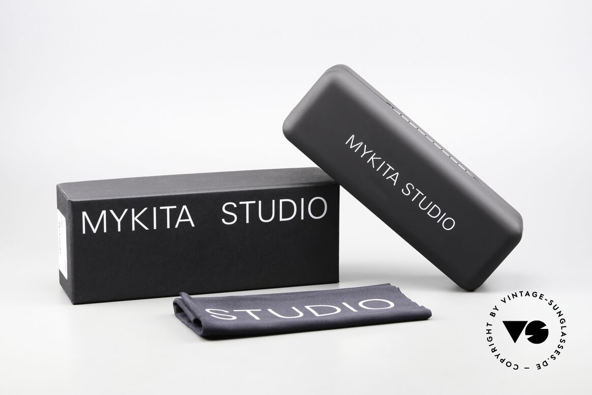 Mykita Studio 6.4 Ladies Specs Shiny Graphite Mole, the quality frame can of course be glazed as desired, Made for Women