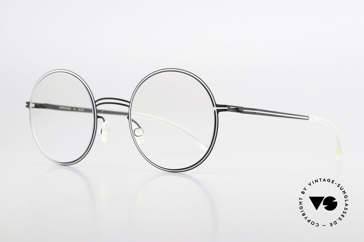 Mykita Studio 6.4 Optical Illusion Art 60's, ultra-fine lines follow the contour of the frame, Made for Women Mykita Studio 6.4 Optical Illusion Art 60's, ultra-fine lines follow the contour of the frame, Made for Women