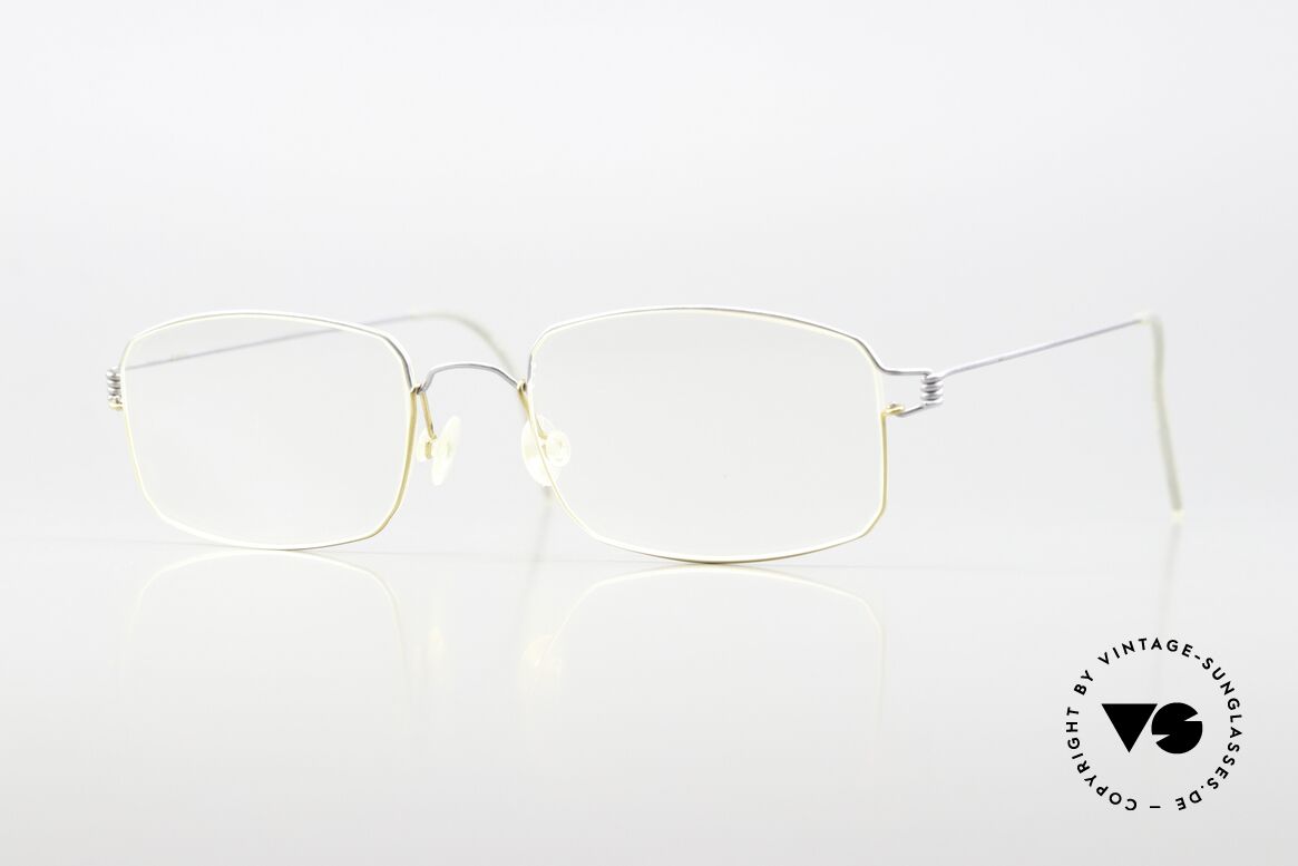 Lindberg Taurus Air Titan Rim Titanium Frame From The 90's, Lindberg eyeglasses from the 90's Air Titan Rim series, Made for Men and Women