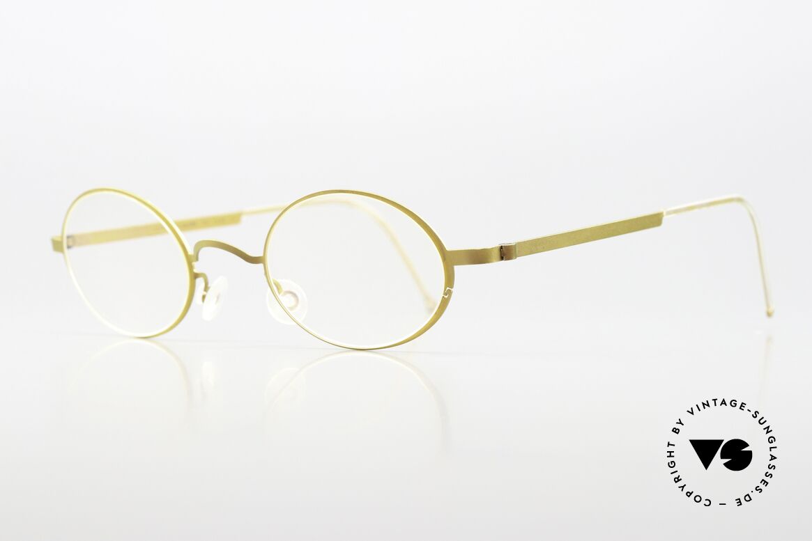 Lindberg 5000 Strip Titan Old 90's Frame Copper Bronze, interesting frame finish in a kind of 'bronze / copper', Made for Men and Women