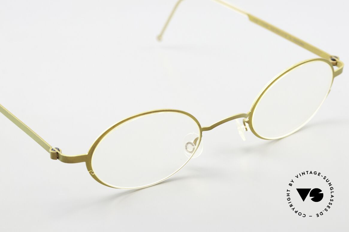 Lindberg 5000 Strip Titan Old 90's Frame Copper Bronze, simply timeless, stylish & innovative: grade 'vintage', Made for Men and Women
