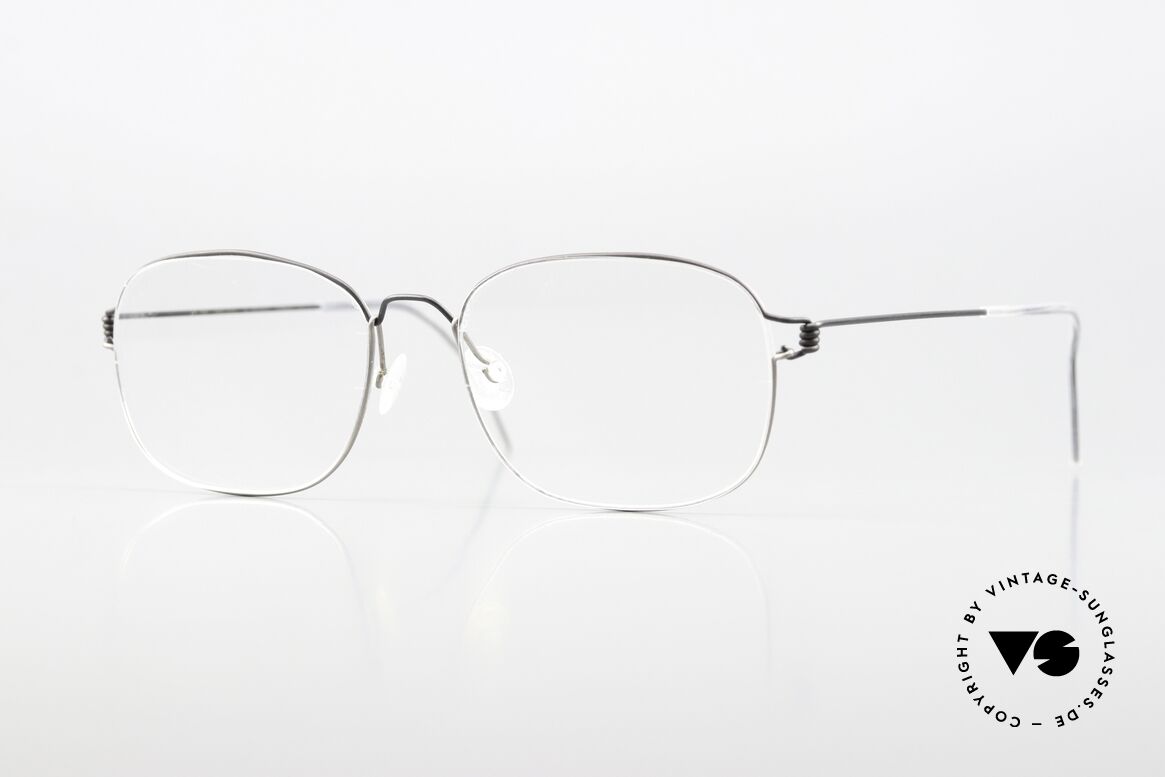 Lindberg Mars 52 Air Titan Rim Men's Eyeglasses From The 90s, LINDBERG Air Titanium Rim eyeglasses in size 52-20, Made for Men