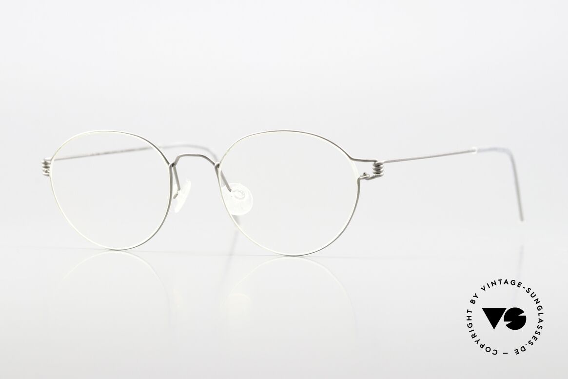 Lindberg Panto 42 Air Titan Rim Extra Small Glasses Kids Frame, EXTRA SMALL glasses by LINDBERG Air Titanium Rim, Made for Men and Women