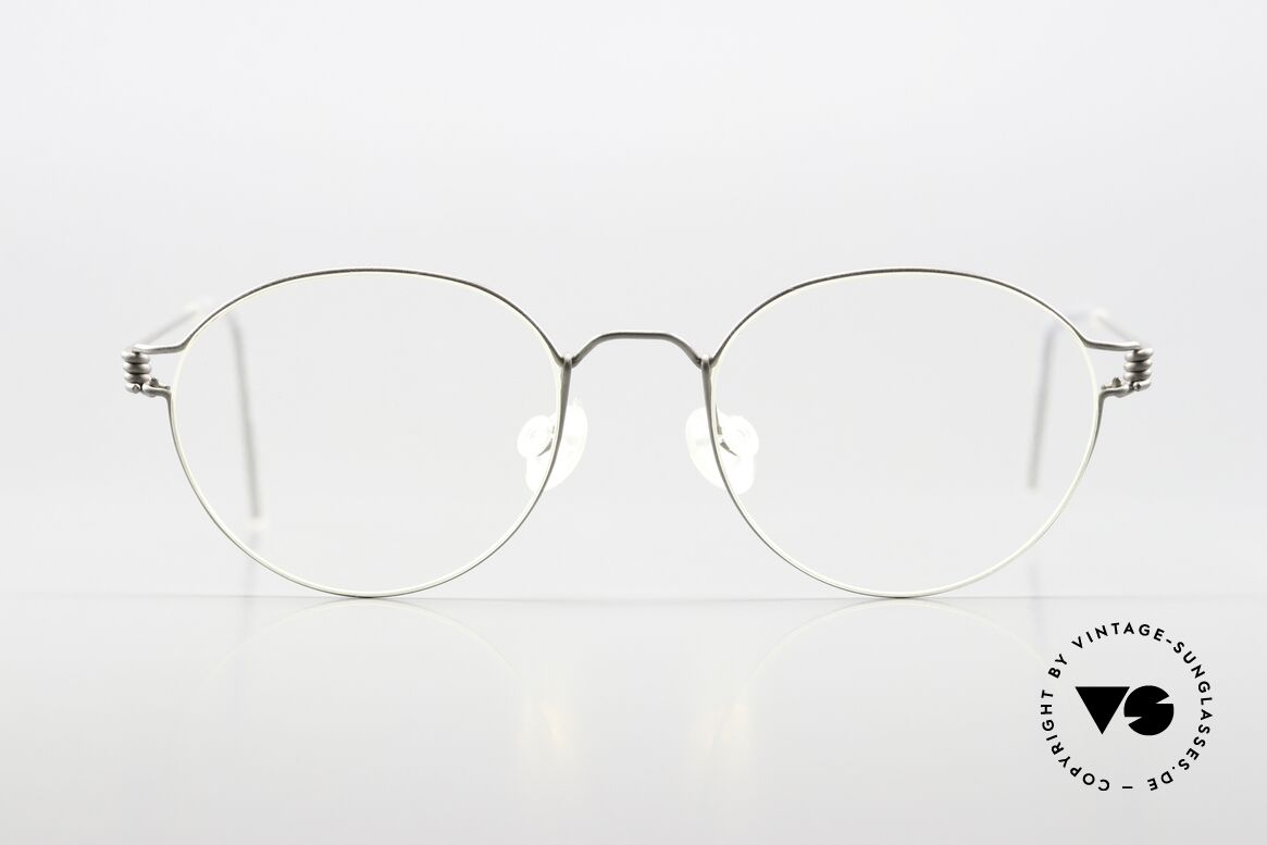 Lindberg Panto 42 Air Titan Rim Extra Small Glasses Kids Frame, size 42/17 = for small heads / faces (or kids eyewear), Made for Men and Women