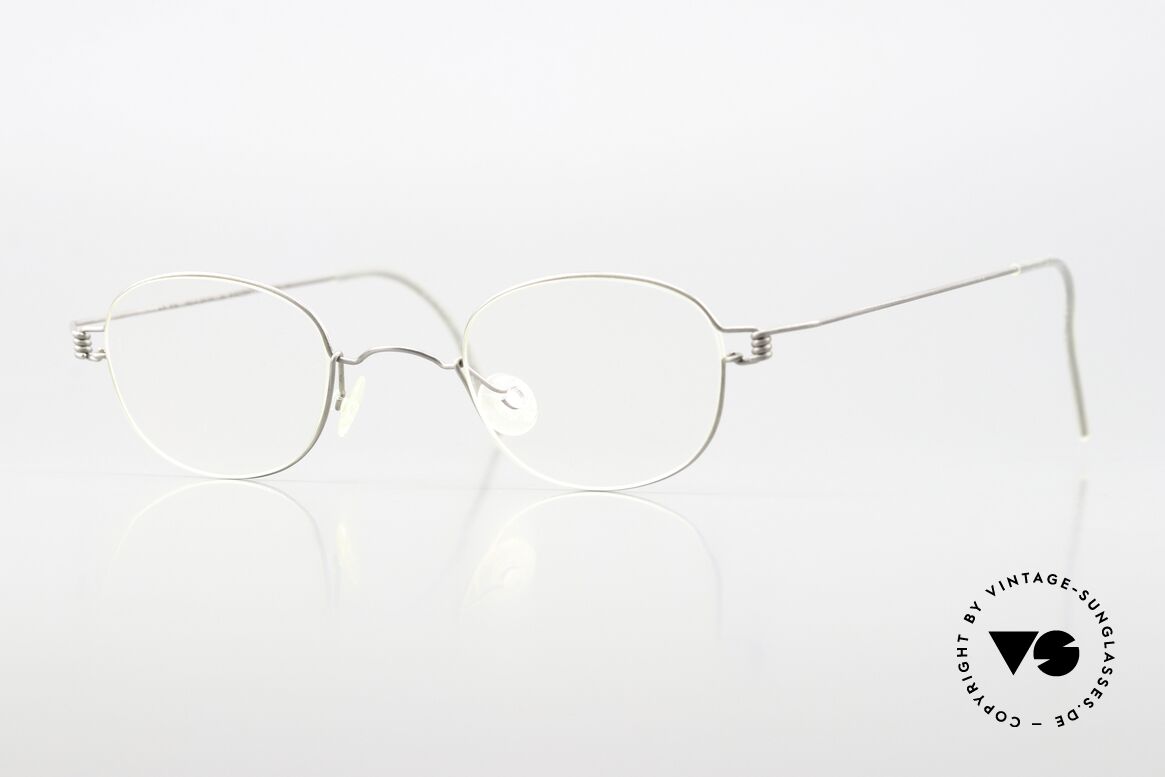 Lindberg Indus Air Titan Rim Small Glasses Titanium Classics, Lindberg glasses from the 90's Air Titan Rim series, Made for Men and Women Lindberg Indus Air Titan Rim Small Glasses Titanium Classics, Lindberg glasses from the 90's Air Titan Rim series, Made for Men and Women
