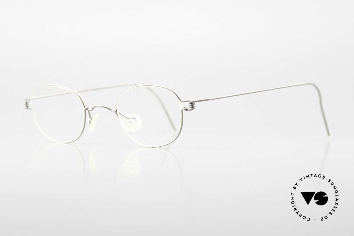 Lindberg Indus Air Titan Rim Small Glasses Titanium Classics, a genuine VINTAGE Lindberg original from the 1990's, Made for Men and Women Lindberg Indus Air Titan Rim Small Glasses Titanium Classics, a genuine VINTAGE Lindberg original from the 1990's, Made for Men and Women