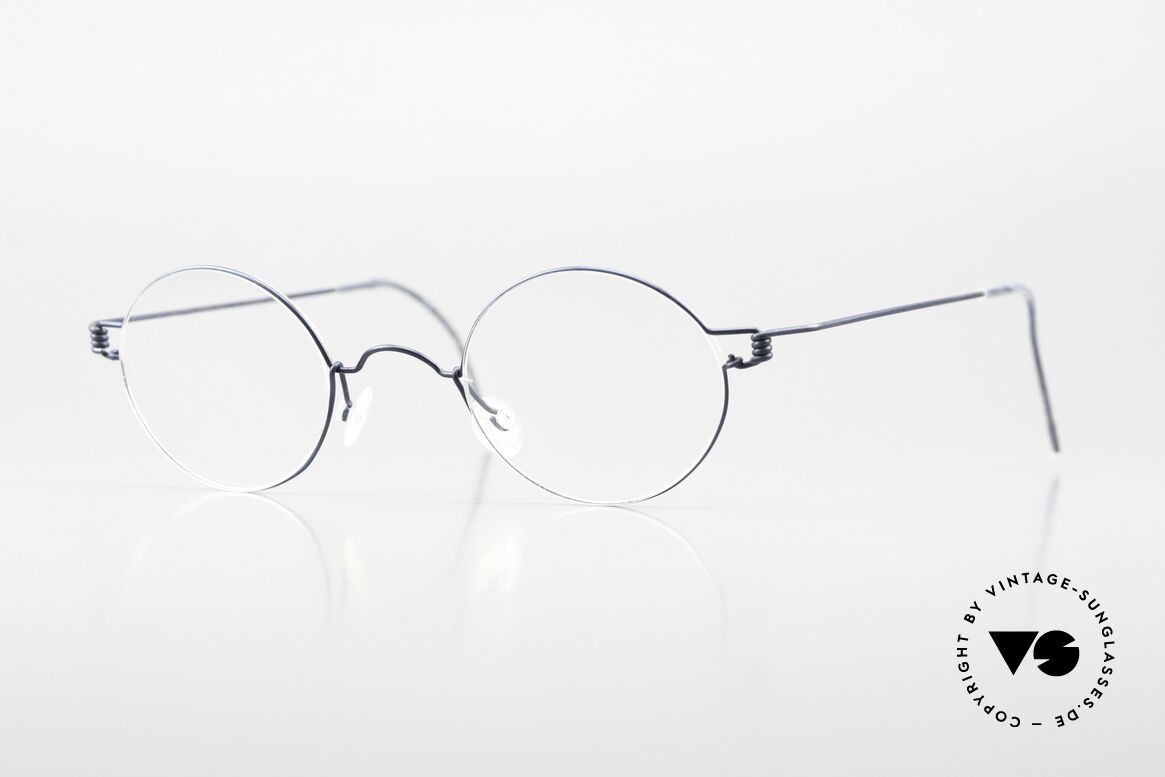 Lindberg Corona 42 Air Titan Rim Round Specs Matte Dark Blue, LINDBERG Air Titanium Rim eyeglasses in size 42-24, Made for Men and Women Lindberg Corona 42 Air Titan Rim Round Specs Matte Dark Blue, LINDBERG Air Titanium Rim eyeglasses in size 42-24, Made for Men and Women