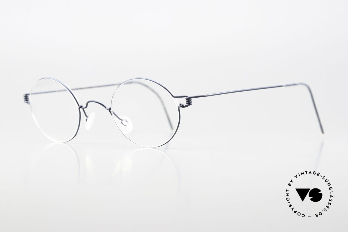 Lindberg Corona 42 Air Titan Rim Round Specs Matte Dark Blue, simply timeless, stylish & innovative: grade 'vintage', Made for Men and Women Lindberg Corona 42 Air Titan Rim Round Specs Matte Dark Blue, simply timeless, stylish & innovative: grade 'vintage', Made for Men and Women