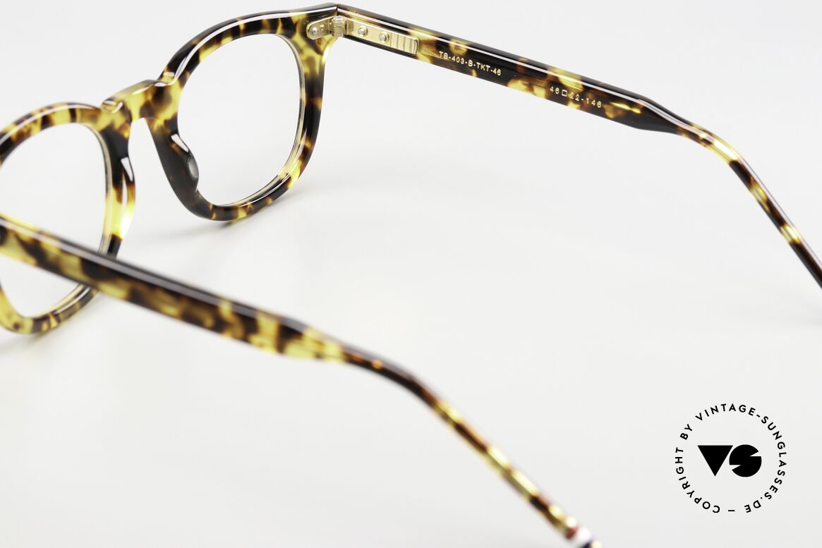Thom Browne TB403 Acetate Frame Tokyo Tortoise, Size: medium, Made for Men Thom Browne TB403 Acetate Frame Tokyo Tortoise, Size: medium, Made for Men