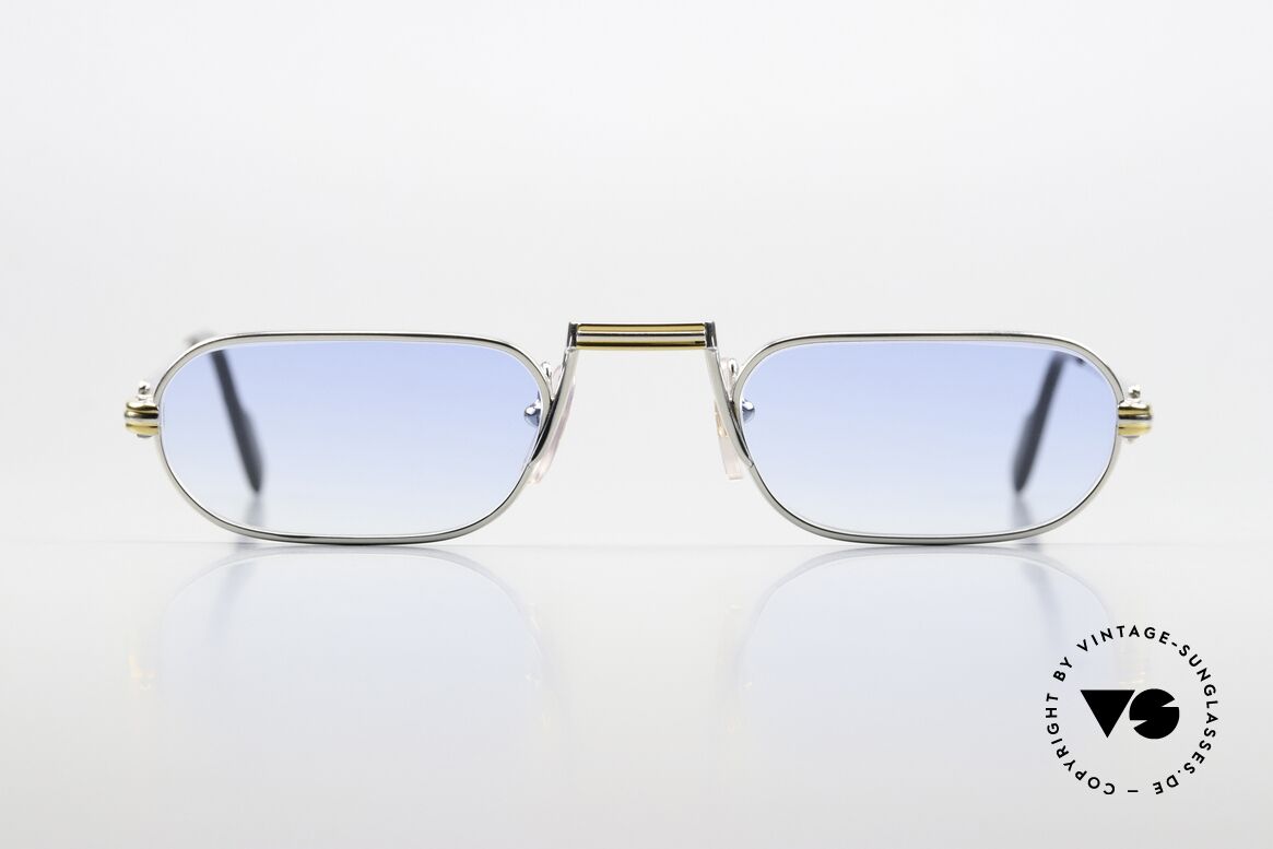Cartier Demi Lune LC - M Ladies & Gents Reading Specs, mod. 'Demi Lune' was launched in 1987 and made till 1997, Made for Men Cartier Demi Lune LC - M Ladies & Gents Reading Specs, mod. 'Demi Lune' was launched in 1987 and made till 1997, Made for Men