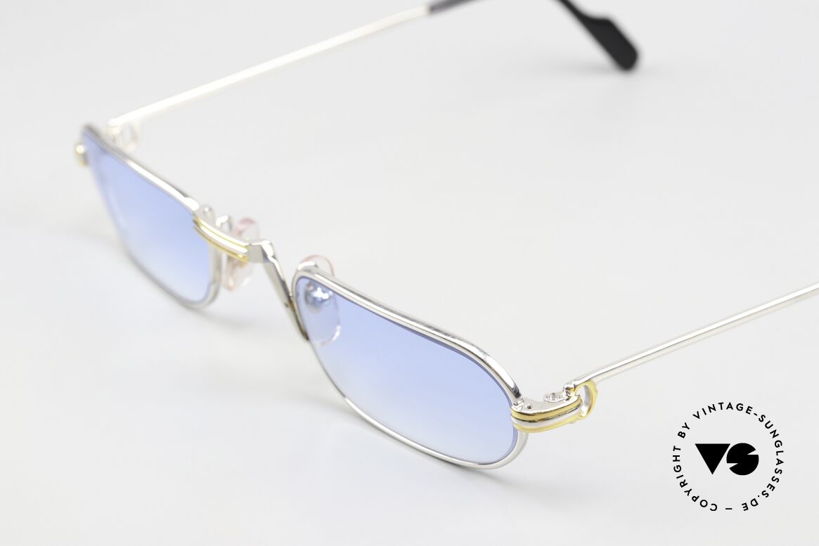 Cartier Demi Lune LC - M Ladies & Gents Reading Specs, rare & expensive edition with platinum finish; pure luxury, Made for Men Cartier Demi Lune LC - M Ladies & Gents Reading Specs, rare & expensive edition with platinum finish; pure luxury, Made for Men