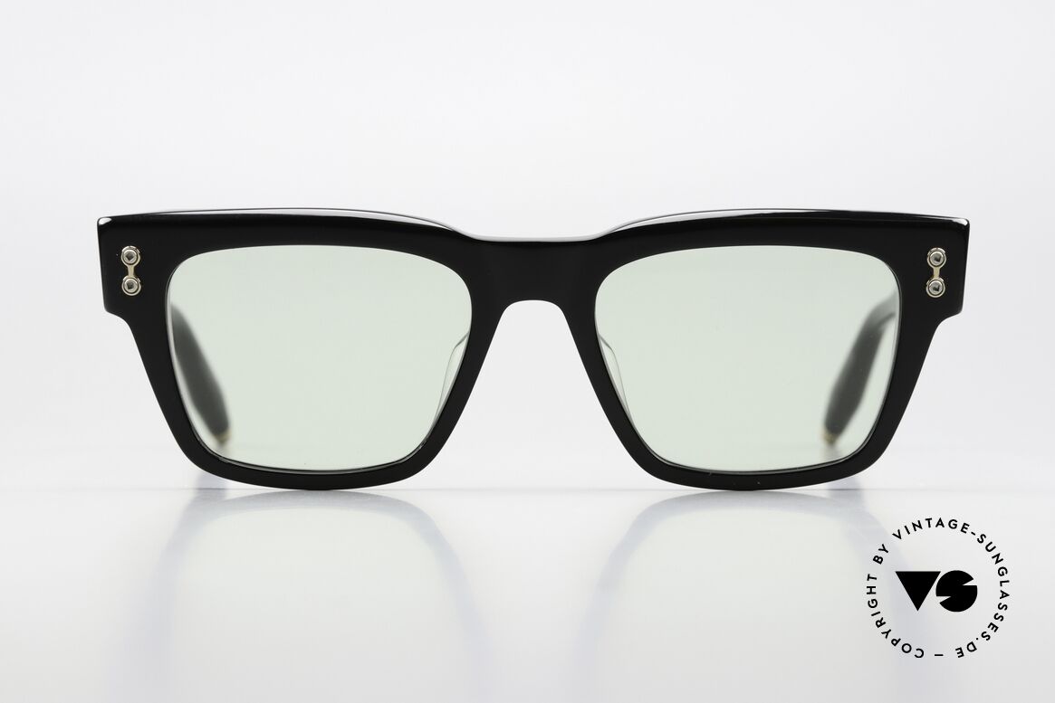 AKONI Columba New Baby From The DITA Founder, 8mm thick Japanese acetate in color 100A = 'BLACK', Made for Men