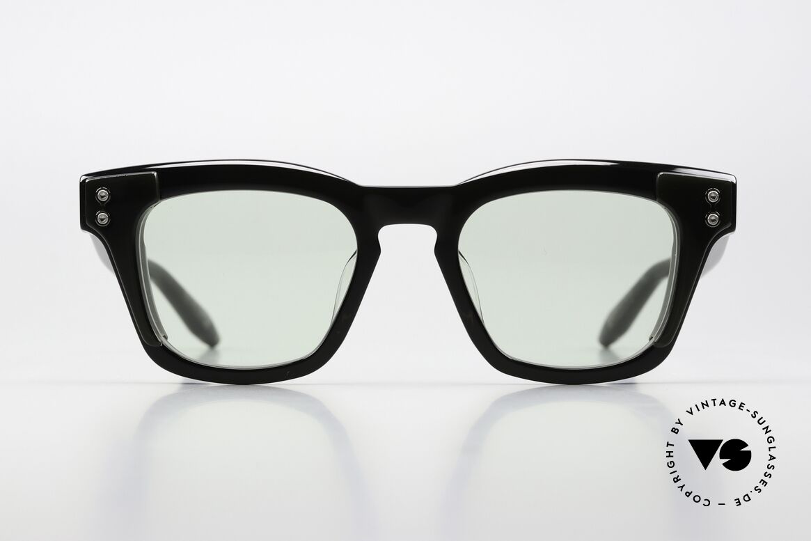 AKONI Ara Akoni Glasses By The DITA Guys, 6mm Japanese acetate, color 104A = 'BLACK-OLIVE', Made for Men