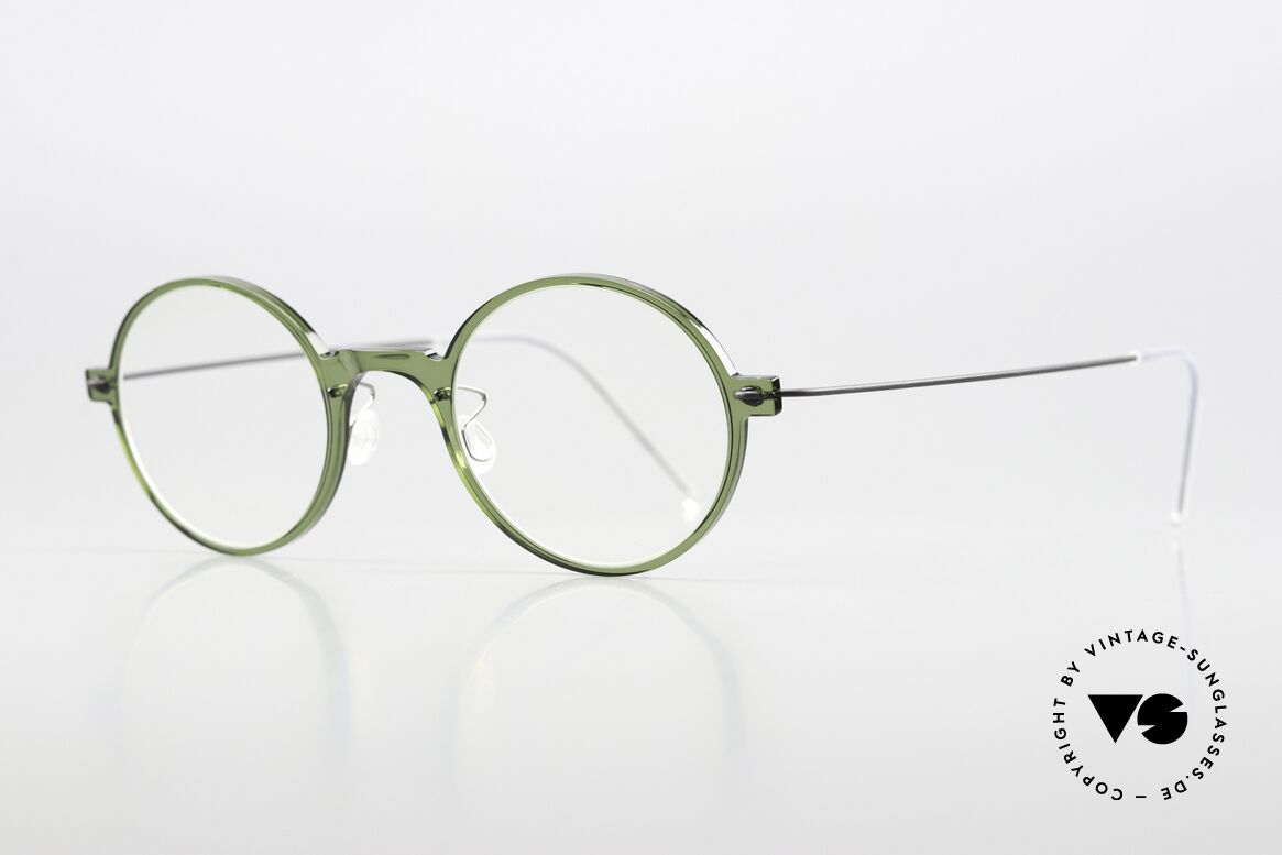 Lindberg 6508 NOW Designer Eyewear Vintage, high quality composite material & titanium temples, Made for Men and Women