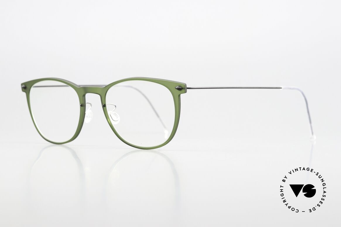 Lindberg 6529 47 NOW Eyewear In Green And Black, green frame front & matte black temples, col. 11M/U9, Made for Women Lindberg 6529 47 NOW Eyewear In Green And Black, green frame front & matte black temples, col. 11M/U9, Made for Women