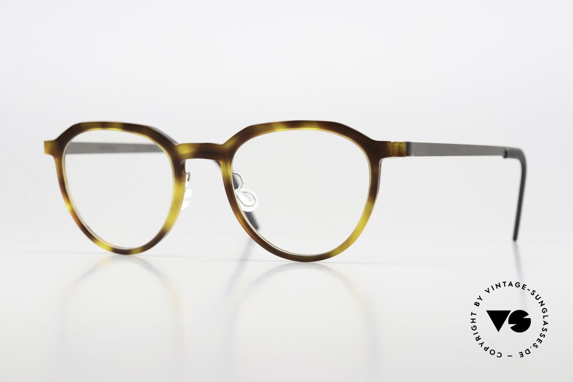 Lindberg 1046 Acetanium Panto Eyeglasses For Men, Lindberg panto eyeglasses from the Acetanium series, Made for Men
