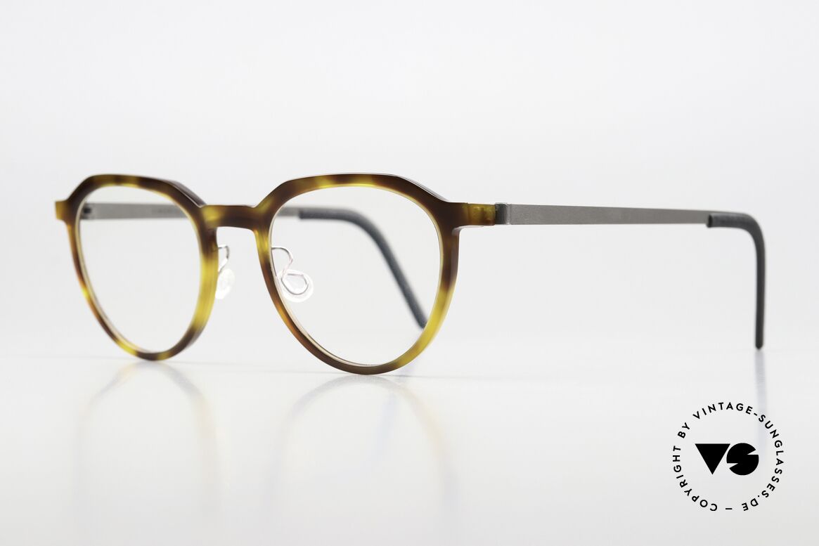 Lindberg 1046 Acetanium Panto Eyeglasses For Men, great frame made of acetate & titanium combination, Made for Men
