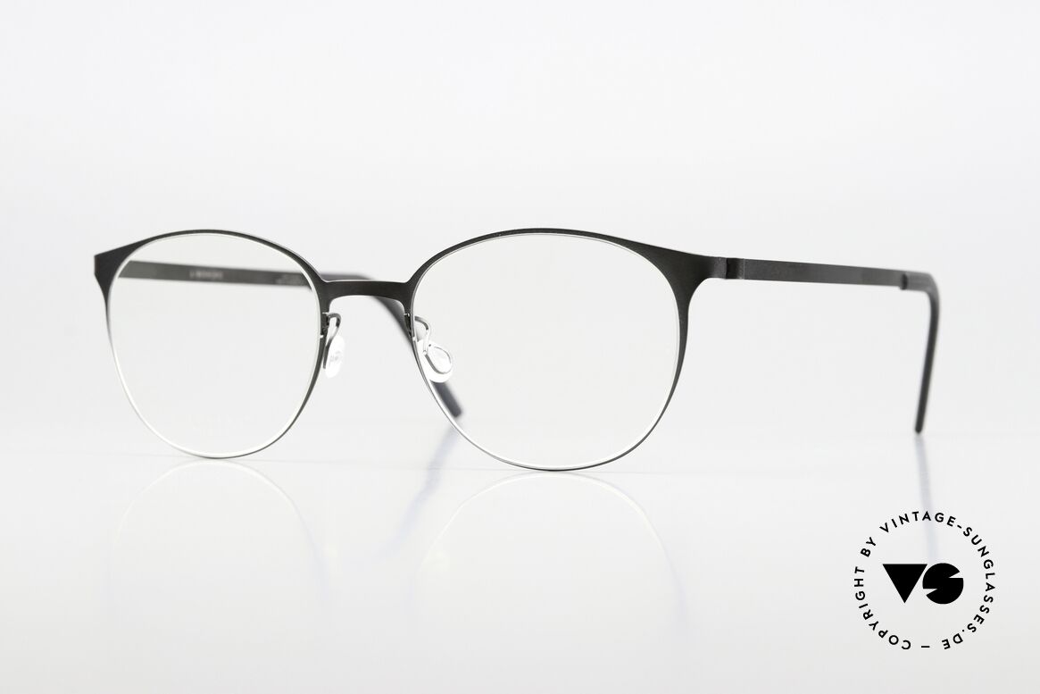 Lindberg 9556 Strip Titanium Black Designer Eyeglasses, panto ladies and men's glasses, Strip Titanium frame, Made for Men and Women Lindberg 9556 Strip Titanium Black Designer Eyeglasses, panto ladies and men's glasses, Strip Titanium frame, Made for Men and Women