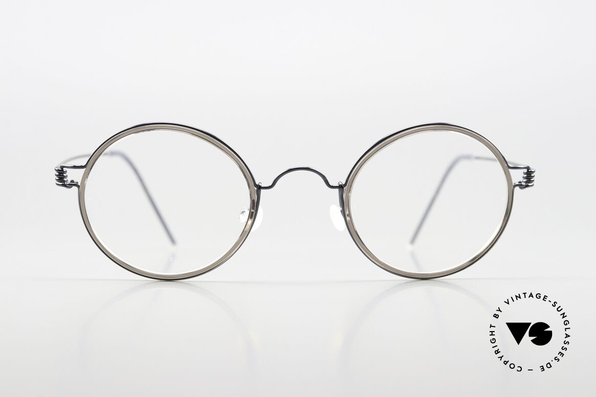 Lindberg Harley Air Titan Rim Unisex Vintage Eyeglasses, mod. Harley in size 43-24, temple length 145, col. PU16, Made for Men and Women Lindberg Harley Air Titan Rim Unisex Vintage Eyeglasses, mod. Harley in size 43-24, temple length 145, col. PU16, Made for Men and Women