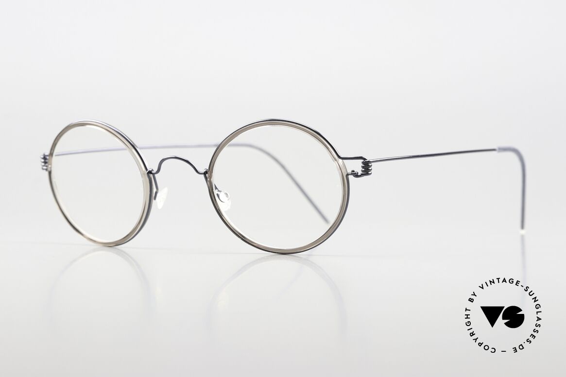 Lindberg Harley Air Titan Rim Unisex Vintage Eyeglasses, striking refined Air Titan frame with Acetate inner rim, Made for Men and Women Lindberg Harley Air Titan Rim Unisex Vintage Eyeglasses, striking refined Air Titan frame with Acetate inner rim, Made for Men and Women