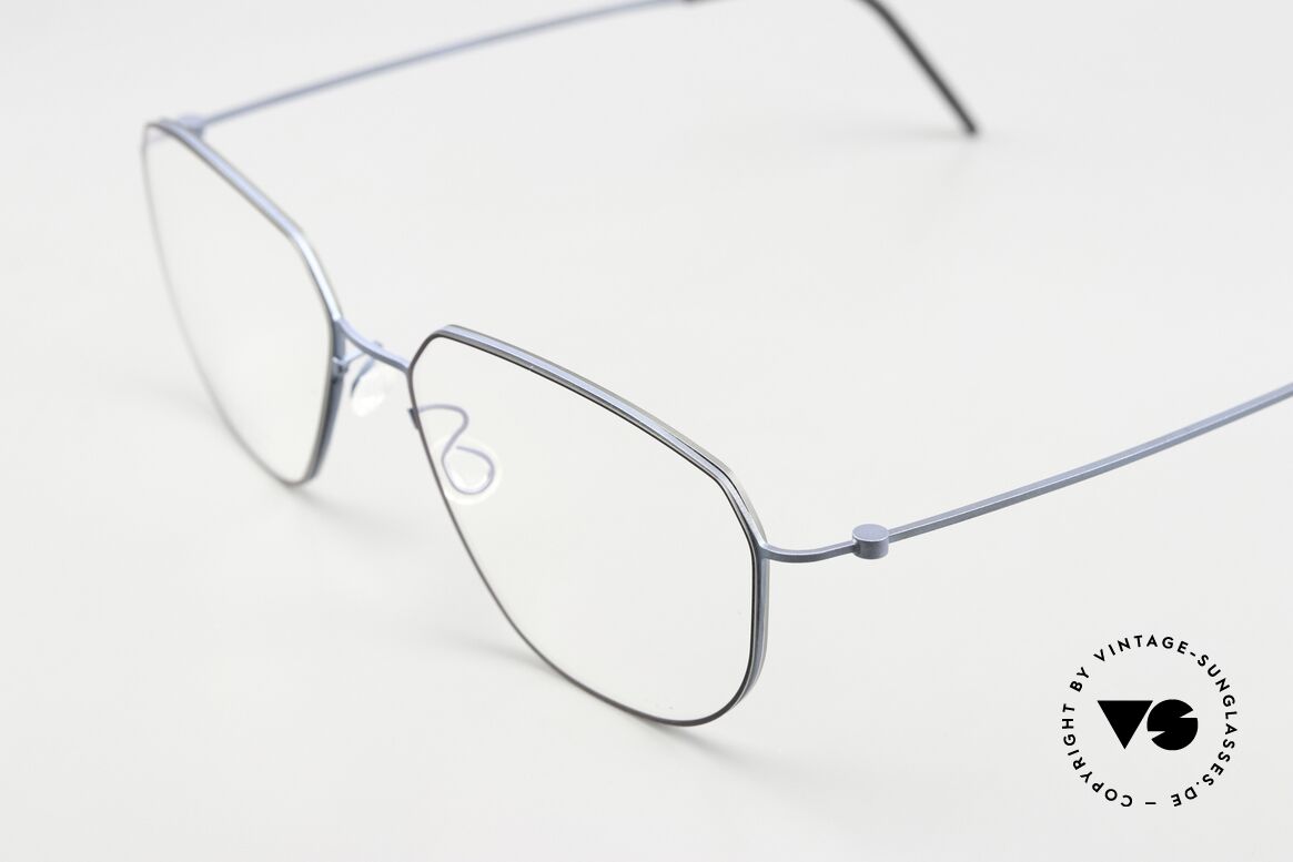Lindberg 5505 Thintanium Very Interesting Frame Design, interesting shape for men and women in matte blue, Made for Men and Women Lindberg 5505 Thintanium Very Interesting Frame Design, interesting shape for men and women in matte blue, Made for Men and Women