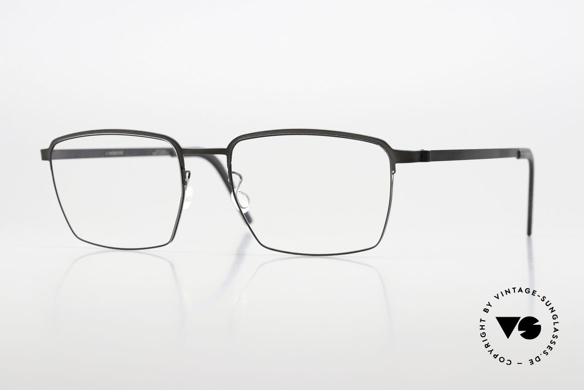 Lindberg 7426 Strip Titanium Black Square Men's Glasses, Lindberg men's specs Strip Titanium series from 2018, Made for Men Lindberg 7426 Strip Titanium Black Square Men's Glasses, Lindberg men's specs Strip Titanium series from 2018, Made for Men