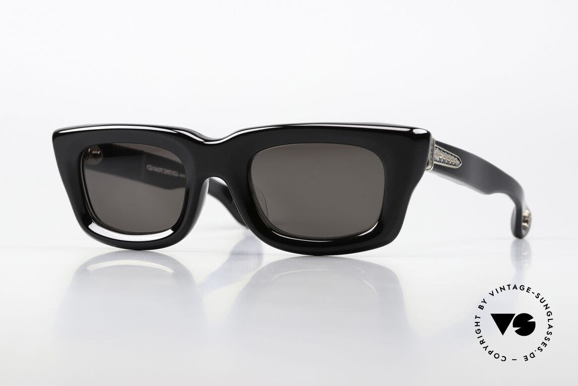 Chrome Hearts Steezin Very Thick Acetate Sunglasses, CHROME HEARTS sunglasses, mod. STEEZIN, Made for Men and Women Chrome Hearts Steezin Very Thick Acetate Sunglasses, CHROME HEARTS sunglasses, mod. STEEZIN, Made for Men and Women