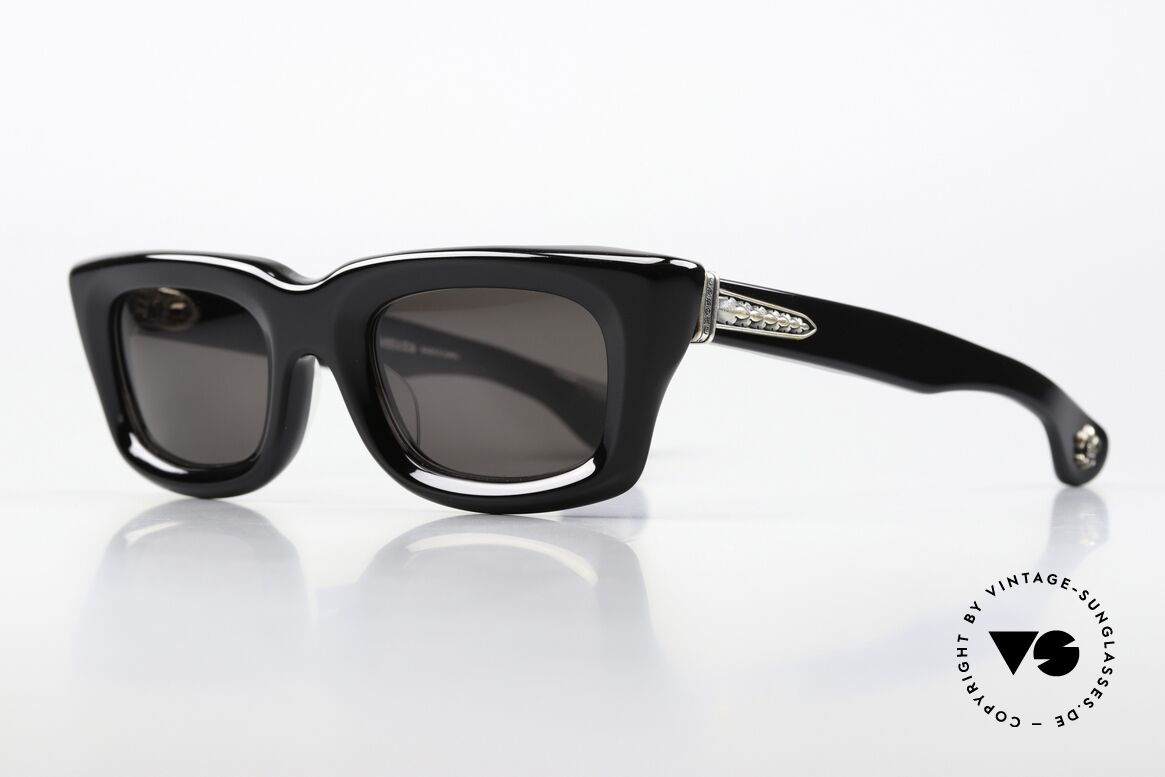 Chrome Hearts Steezin Very Thick Acetate Sunglasses, striking acetate frame with rock star attitude, Made for Men and Women Chrome Hearts Steezin Very Thick Acetate Sunglasses, striking acetate frame with rock star attitude, Made for Men and Women