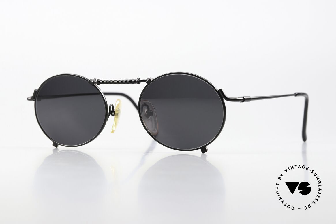 Jean Paul Gaultier 56-7162 Black 90's Designer Sunglasses, black designer model in great quality (rarity), Made for Men and Women Jean Paul Gaultier 56-7162 Black 90's Designer Sunglasses, black designer model in great quality (rarity), Made for Men and Women