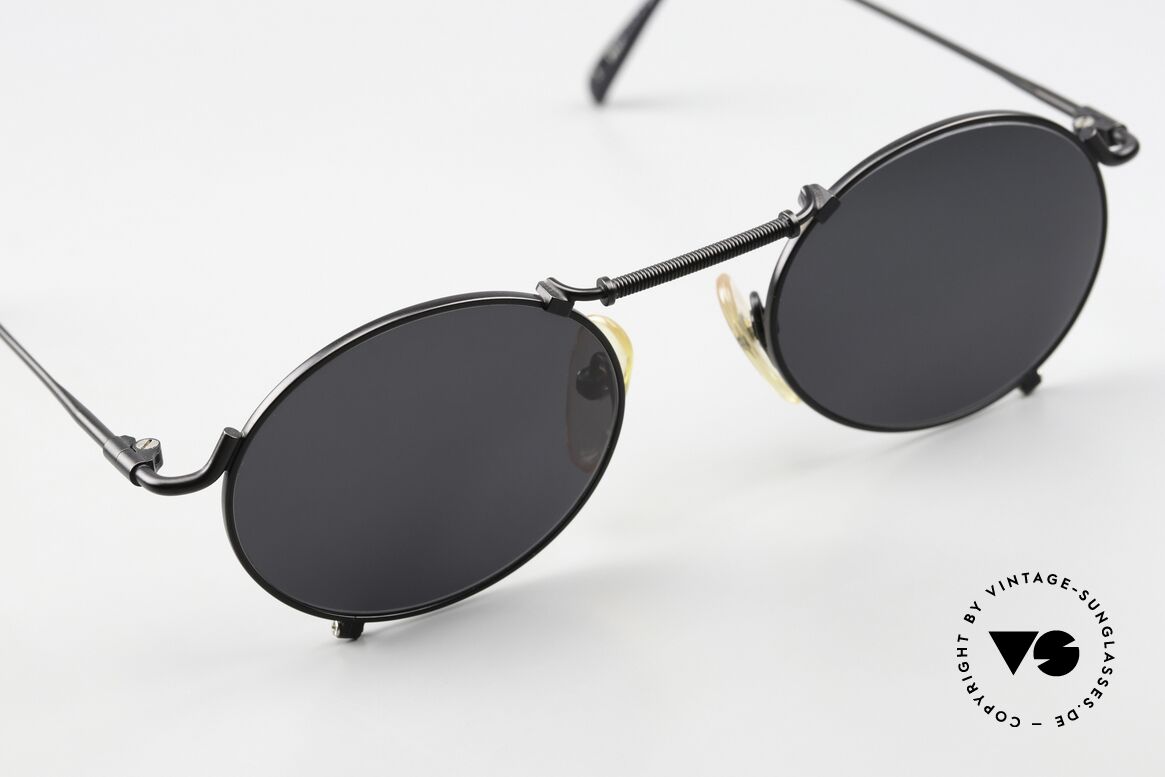 Jean Paul Gaultier 56-7162 Black 90's Designer Sunglasses, NO RETRO fashion, but a 35 years old ORIGINAL, Made for Men and Women Jean Paul Gaultier 56-7162 Black 90's Designer Sunglasses, NO RETRO fashion, but a 35 years old ORIGINAL, Made for Men and Women