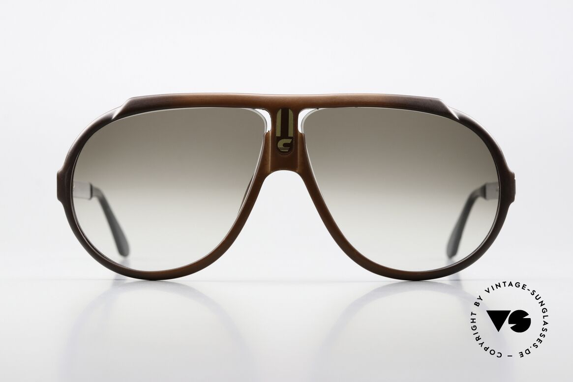 Carrera 5512 2in1 Glasses With 2 Front Shades, famous movie sunglasses from 1984 (a true legend!), Made for Men
