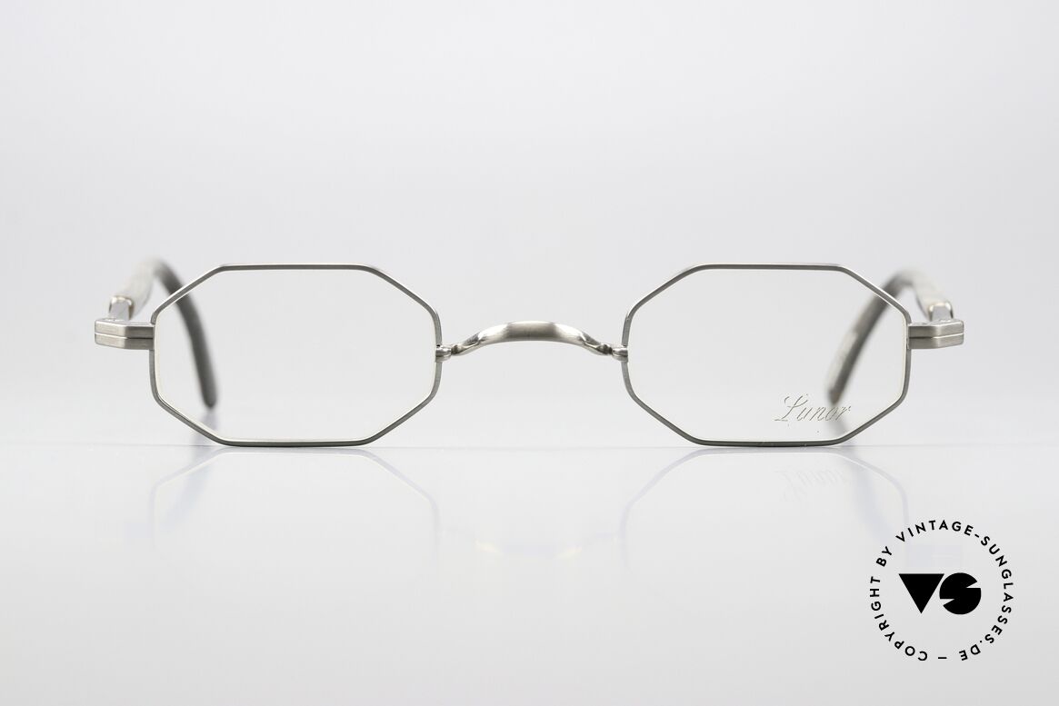 Lunor ST4 E-BT Octag Titan Antique Silver, by far the most sought-after model by LUNOR, Made for Men and Women