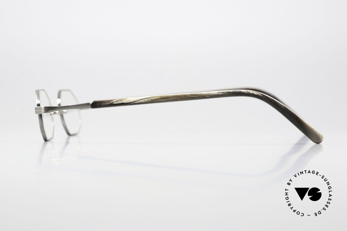 Lunor ST4 E-BT Octag Titan Antique Silver, unworn original with case (true collector's item), Made for Men and Women