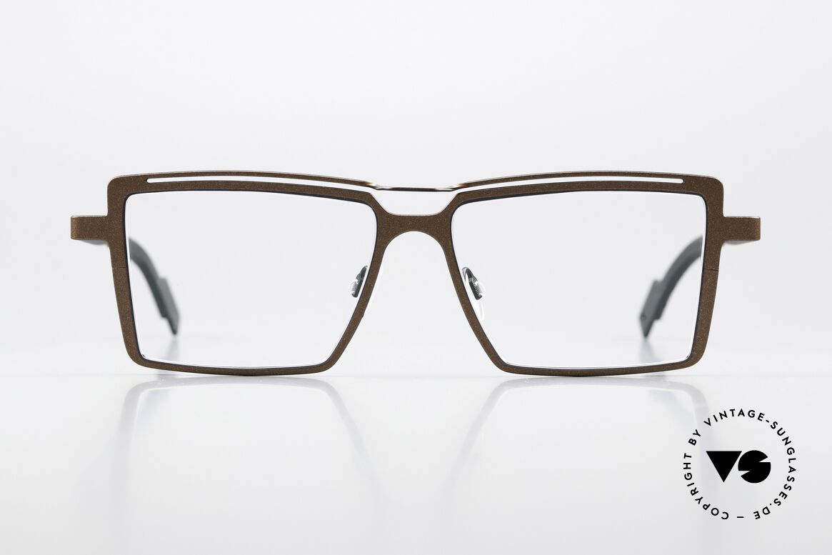 Theo Belgium Groove Square Glasses Men & Ladies, striking square vintage glasses in color 293, Made for Men and Women Theo Belgium Groove Square Glasses Men & Ladies, striking square vintage glasses in color 293, Made for Men and Women