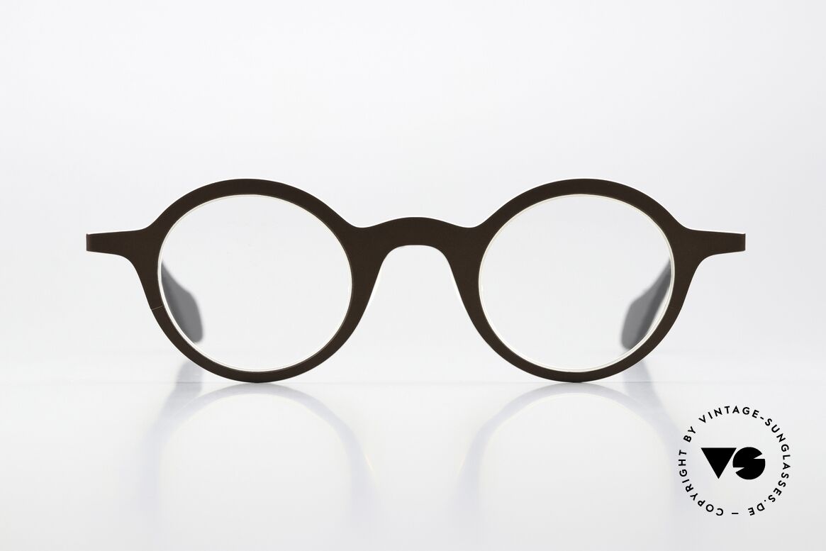 Theo Belgium Mille 24 Brown And Beige Eyewear, model mille+24, color199: brown/beige/creme, Made for Men and Women Theo Belgium Mille 24 Brown And Beige Eyewear, model mille+24, color199: brown/beige/creme, Made for Men and Women