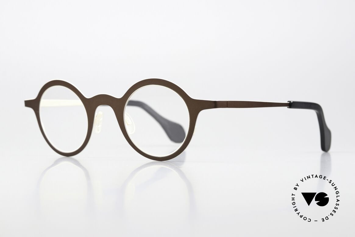 Theo Belgium Mille 24 Brown And Beige Eyewear, avant-garde designer eyeglasses in TOP quality, Made for Men and Women Theo Belgium Mille 24 Brown And Beige Eyewear, avant-garde designer eyeglasses in TOP quality, Made for Men and Women