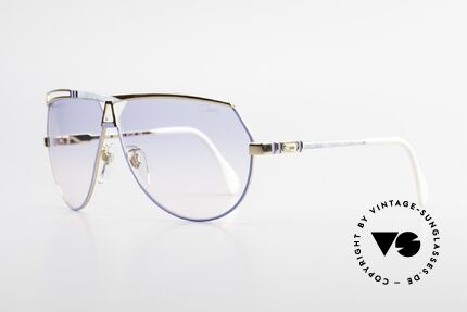 Cazal 954 Old 80's West Germany Cazal, aviator design with huge lenses & great coloring, Made for Men and Women