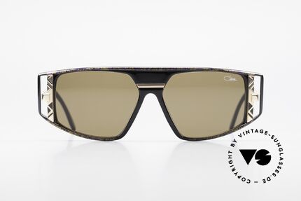 Cazal 874 Legendary 90's Sunglasses, flashy & complex composition of colors & materials, Made for Men and Women