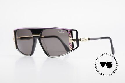 Cazal 874 90's Shades Lady Gaga Style, with many fancy design details (distinctive CAZAL), Made for Men and Women