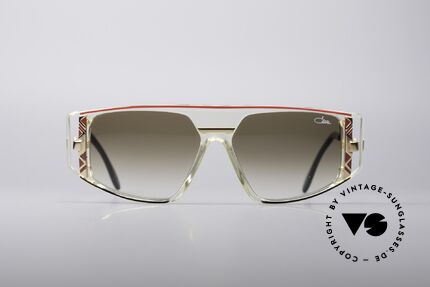 Cazal 874 90's Unisex Designer Shades, flashy & complex composition of colors & materials, Made for Men and Women