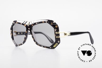 Cazal 868 West Germany Designer Shades, color code 679 is 'white-caramel mottled / black', Made for Men and Women