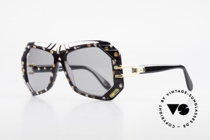 Cazal 868 West Germany Designer Shades, color code 679: white-caramel mottled / black, Made for Men and Women