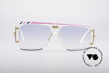 Cazal 867 Asymmetrical Designer Shades, extravagant asymmetrical frame design (eye-catcher), Made for Men and Women